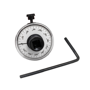 Torque Angle <b>Gauge</b> Wrench Tester Mechanical <b>Dial</b> Protractor CR-V Steel Auto Repair Tool - Product Image 1