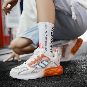 Chaussures de sport à lacets de haute qualité avec logo personnalisé pour hommes et femmes, haute élasticité, confort, semelle intermédiaire en caoutchouc, toutes saisons - Product Image 2