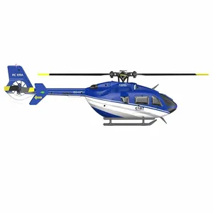 RC ERA C187 2.4G 4CH 6-Axis Gyro Optical Flow Localization Altitude Hold Flybarless Scale RC Helicopter RTF EC-135