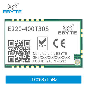 Ebyte-transceptor inalámbrico de largo alcance, dispositivo LoRa de 433MHz, E220-400T30S, 30dBm, 10km, Nueva Generación, Chip LLCC68 LoRa, módulo inalámbrico - Product Image 2