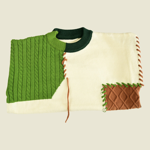 Nuevo Diseño Suéter Grueso Vintage para Mujer, Jersey de Moda Tejido, Ropa Casual Holgada para Otoño e Invierno, Prendas de Abrigo para Exteriores, Talla Estándar - Product Image 6