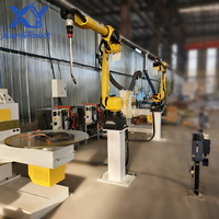 Nouvelle machine de soudage robotisée industrielle FANUC à 6 axes, boîte de vitesses 1 kW, charge utile de 12 kg, entraînement servo-électrique pour soudage SAW/TIG/MIG, PLC