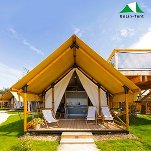 Proyecto Turístico al Aire Libre Lujo Impermeable Cabaña Safari Tienda <span class=keywords><strong>Camping</strong></span> Con Baño - Product Image 3