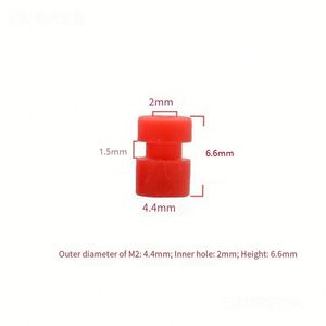 Billes anti-vibrations en silicone M2*6.6 M3*8 pour supports d'absorption des chocs de contrôleur de vol de drone de course FPV - Product Image 2