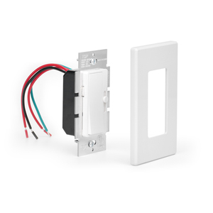 <span class=keywords><strong>Interrupteur</strong></span> à bascule numérique certifié ETL US, <span class=keywords><strong>variateur</strong></span> de lumière, max. 300W LED/CFL et 600W Incandescent, plaque murale sans vis unipolaire/tripolaire - Product Image 5