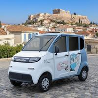 Scooter de mobilité à 4 roues entièrement fermé avec moteur de 5000W, vitesse de 50 km/h et autonomie de 60-70 km pour les déplacements urbains des adultes
