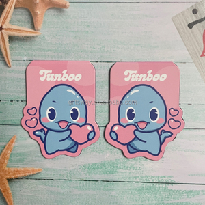 <span class=keywords><strong>Marque</strong></span>-pages magnétiques en papier <span class=keywords><strong>à</strong></span> motifs de dessins animés mignons, forme et motif personnalisés, fournitures scolaires et de bureau, cadeaux d'affaires pour la Journée des enfants - Product Image 2