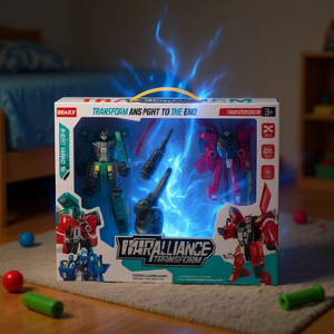 หุ่นยนต์แปลงร่าง Idea-Fly ของเล่นโมเดลพลาสติกสำหรับเด็กอายุ 8-13 ปี 男女皆宜 - Product Image 2