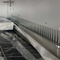 Four à gaz commercial multi-niveaux robuste avec verre anti-explosion et roues mobiles pour boulangeries et restaurants