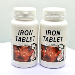 Tablet besi untuk suplemen kesehatan dewasa dengan asam fumarat besi dan asam folat untuk sintesis Protein - Product Image 2
