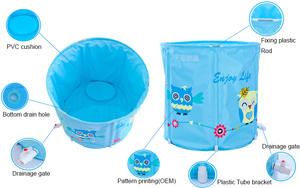 <span class=keywords><strong>Baignoire</strong></span> gonflable pour bébé, 3 couches de nylon PVC, pliable, portable, <span class=keywords><strong>baignoire</strong></span> autoportante, grande <span class=keywords><strong>baignoire</strong></span> en plastique - Product Image 6