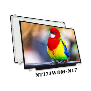 Modulo 17.3 pollici Tft Lcm originale NT173WDM-N17 30pin 220 nit 1600x900 eDP LED schermo portatile