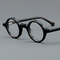 Vente en gros de montures de lunettes optiques vintage très demandées, lunettes optiques rondes en bois de Chine, lunettes en acétate 2026