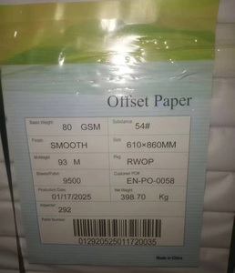 <span class=keywords><strong>Papel</strong></span> Offset <span class=keywords><strong>A1</strong></span> de 80 g/m² para Impresión a 4 Colores, Venta al Por Mayor Directa de Fábrica - Product Image 5