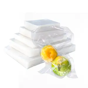 Hot Sale Clear Vacuum Sealer Bag Food Storage Bag Plastic Composite Transparent Frozen Vacuum Bag For Fresh Food