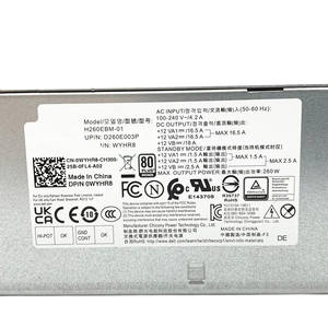 Nuevo Original para <span class=keywords><strong>Dell</strong></span> 5090 7070 <span class=keywords><strong>7080</strong></span> 7090 MT 260W fuente de alimentación 6 + 4 + 4/4 WYHR8 0WYHR8 J17YJ 0J17YJ T5K83 0T5K83 - Product Image 2