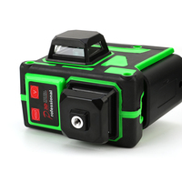Niveau Laser Autonivelant Simple d'Utilisation Faisceau Vert à Lignes Croisées 360 Degrés 12 Lignes