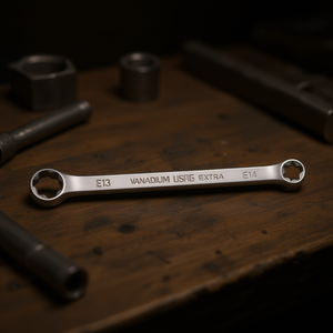 Llave Combinada de Vanadio Extra Resistente E13 E14, Herramienta de Llave Hexagonal Métrica - Product Image 3