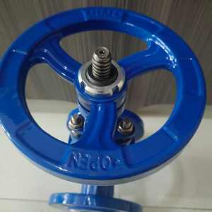 GGG50 डक्टाइल कास्ट आयरन वाटर वाल्व ओएस और y लचीला गेट Z41X-10/16q मैनुअल उच्च गुणवत्ता और कम कीमत के साथ DN50-DN600 - Product Image 2