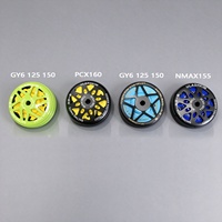 ULASHKIM Nouveau Kit de Transmission et Couvercle d'Embrayage Haute Performance Modifié pour Moto GY6 125 150 NMAX155 PCX160