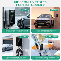 Ovrod 11kW Wallbox, nouveau chargeur rapide pour véhicules électriques, type 2, 16A, 11 kW, station de recharge pour véhicules électriques, chargeur mural pour véhicules électriques