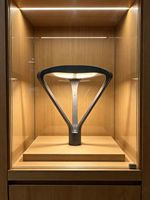 Luminaire triangulaire à bras en V, gris peint, pour extérieur, jardin, allée, avec lentille rayée, pour bordure de rue commerciale, 30W