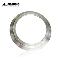 Adaptateur de haut-parleur en aluminium CNC AK-87 de 6,5 pouces pour VW Magotan/Sagitar/Touran/Passat B7 et Skoda Octavia, joint d'étanchéité pour haut-parleur audio de voiture