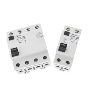 RCCB 30ma 100ma 300ma mini circuit breakers miniature Residual Current Circuit Breaker MCB 2P/4P