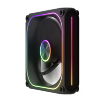 Boîtier d'ordinateur PC avec ventilateur de refroidissement à motif CD ARGB, en matériaux de haute qualité