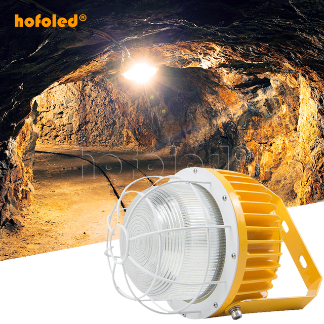 High Brightness Chemical Plant Lighting Waterproof IP65 Adjustment Angle Outdoor Mine Lamp Industrial Explosion Proof Lamp