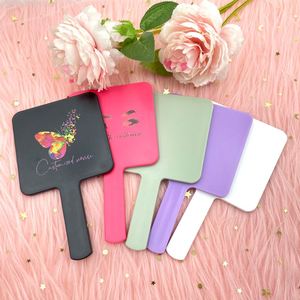 <b>Makeup</b> & <b>Tools</b> Low MOQ OEM <b>Makeup</b> Mirror Cosmetic Hand Mirror Wholesale Bulk <b>Makeup</b> Hand Held Mirrors - Product Image 2