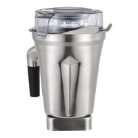 Ideagree NFC Blender à smoothie incassable sans BPA en acier inoxydable 304 316, pichet de 64 oz (2 L)