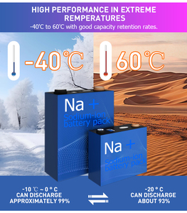 NEW Sodium Ion <b>Battery</b> <b>24V</b> 100Ah <b>Battery</b> Pack High Safety Low Temperature Performance Strong Sodium Ion <b>Battery</b> Rubri 100 Sodium - Product Image 2