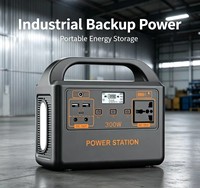 Mini station d'alimentation portable Da Mao compatible UE/Royaume-Uni, batterie LiFePO4, onduleur à onde sinusoïdale pure 300W, alimentation solaire de secours, extérieur