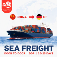 Transitaire Chinois Allemagne LCL+Express Service de Fret Maritime pour Marchandises Dangereuses 7 Ans d'Expérience Assistance 24/7 Yiwu Shenzhen DPS