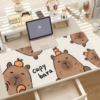 Tapis de souris carré pour jeux vidéo, motif personnalisé, imperméable, écologique, en caoutchouc naturel, tissu haute densité, multi-tailles, surface lisse, en stock
