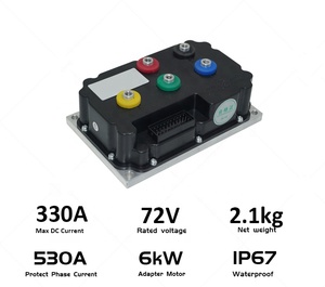 Kit <span class=keywords><strong>de</strong></span> conversion <span class=keywords><strong>de</strong></span> moteur d'entraînement moyen QSMOTOR 138 4000W 90H haute puissance 7500W Max continu avec contrôleur Fardriver 72530 - Product Image 2