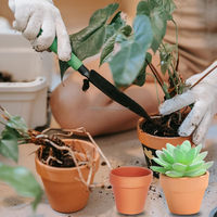Petits pots en terre cuite de 1,7 pouces, pots en céramique, pots à fleurs, pots de pépinière, pots en terre cuite pour cactus