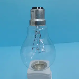 Ampoule transparente 40w-100w 220-240v E27 B22 ampoule à incandescence en verre