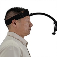 Support de fixation pour smartphone à fixation frontale, nouveau design, avec tige d'extension à réglage d'angle et pince de maintien pour smartphone