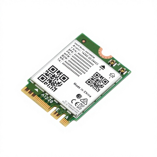 Wireless AX210 NIC, Gigabit Tri-Band Wi-Fi 6E, 802.11AX Standard, BT5.3 AX210 NIC