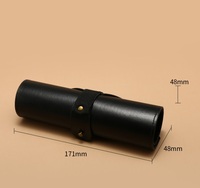 Nouvel étui à lunettes de soleil et à lunettes de vue de type déroulant, noir, personnalisé, haut de gamme, semi-rigide, accessoires pour lunettes Huicheng HC-61