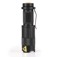 Senter inframerah 850nm, senter daya tinggi merah hijau baterai Led, lampu obor tahan air