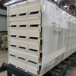 Paneles Sándwich de <span class=keywords><strong>Poliuretano</strong></span> <span class=keywords><strong>con</strong></span> Certificación CE <span class=keywords><strong>para</strong></span> <span class=keywords><strong>Techos</strong></span> de Edificios, Estructura de Acero <span class=keywords><strong>para</strong></span> <span class=keywords><strong>Techos</strong></span> de Edificios - Product Image 4