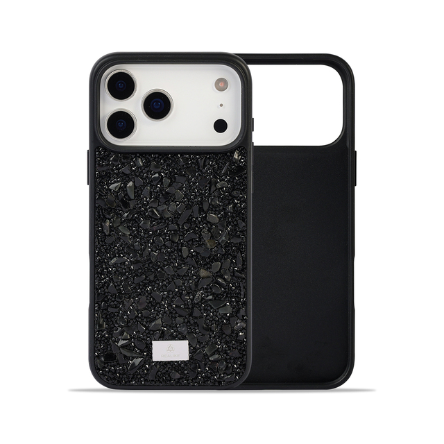 Luxury Diamond Rhinestone Glitter Laser Engraving logo TPU Cell Phone case for iphone 15 16 17 Pro Max Sparkling Rhinestone case