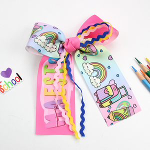 Oferta Especial: Lazos para el Cabello con Diseño de Manzana para Niñas, Ideales para la Vuelta al Cole, Accesorios Escolares Lindos para Estudiantes - Product Image 6