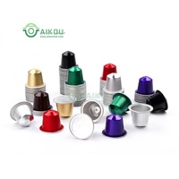 Capsules 34mm 15ml capsule de café avec couvercles en aluminium bureau usage domestique feuille dosette de café thé feuille d'aluminium capsule de café