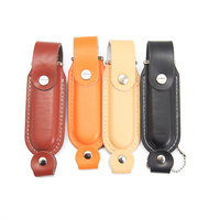 Clés USB en cuir Original Chips, clé USB 2.0 3.0, vitesse rapide, stockage de données
