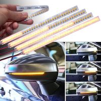 2x Lampu Indikator Mobil LED Sisi Belakang, Lampu Sein LED Dinamis 15Cm