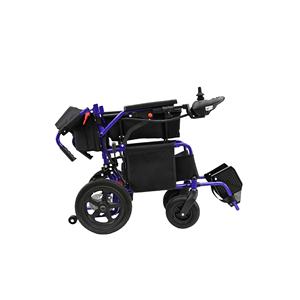 เก้าอี้รถเข็นไฟฟ้าสำหรับเดินน้ำหนักเบามีล้อแบบพกพาที่ได้รับการอนุมัติจากสายการบินยานยนต์ที่สะดวกสบาย - Product Image 4